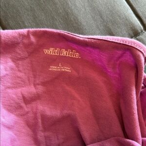 Wild Fable Vibrant Pink Tee